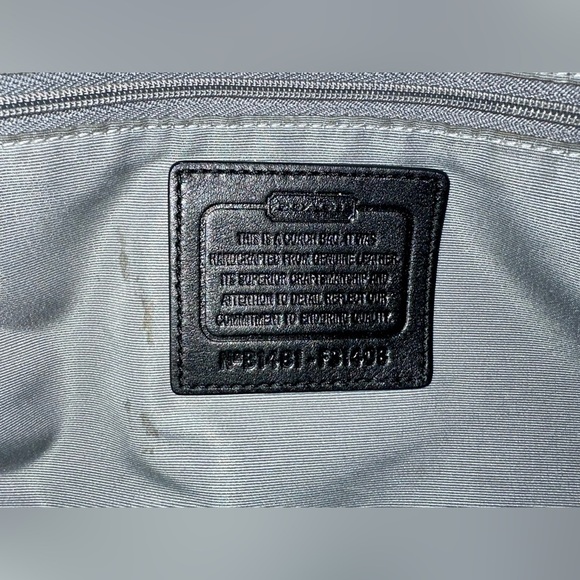 Coach Peyton Leather Large Domed Satchel B1481-F31408 - Picture 6 of 13